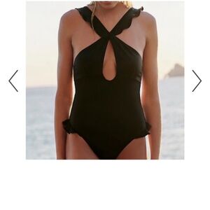 For Love & Lemons Bathing Suit NWT | One-piece | Black | Size S
